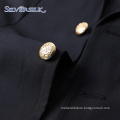 student school jacket uniform brassed button boys blazer